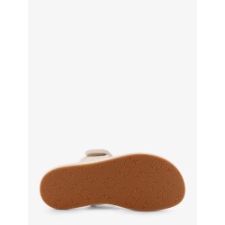 Fiona low leather sandals