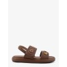 Fiona flat leather sandals