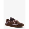 Yulia suede sneakers with nylon inserts