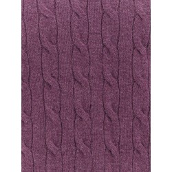 Cable knit cashmere sweater