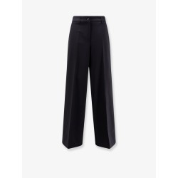 Wool blend trousers