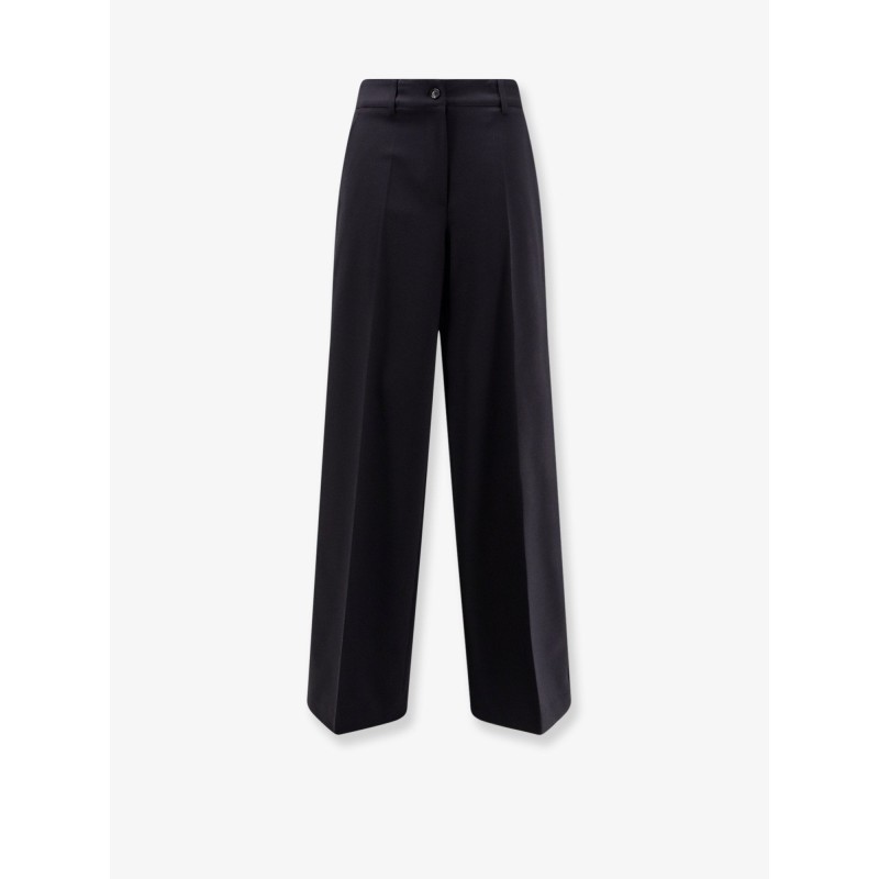 Wool blend trousers