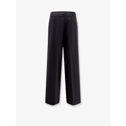 Wool blend trousers
