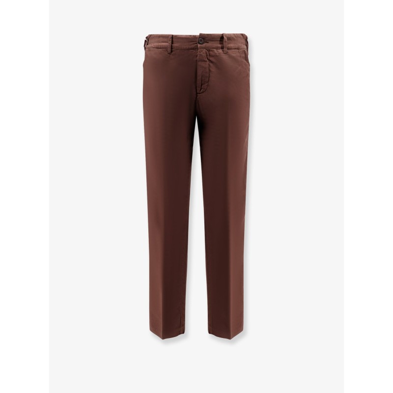 Cotton and linen trousers