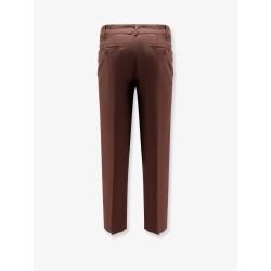 Cotton and linen trousers