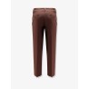 Cotton and linen trousers