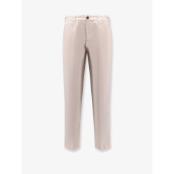 Cotton and linen trousers
