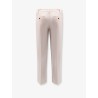 Cotton and linen trousers