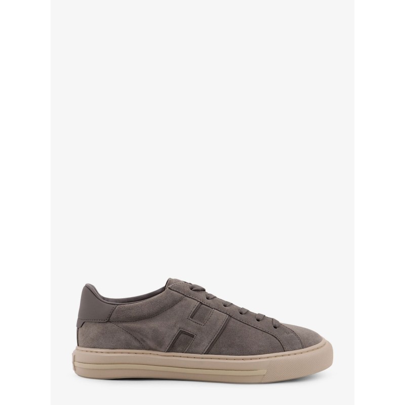 H691 Allacciato H suede low-top sneakers