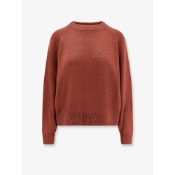 Cashmere and silk sweater with sequins
