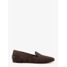 Suede loafers with Monili detail