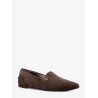 Suede loafers with Monili detail