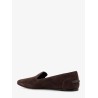 Suede loafers with Monili detail