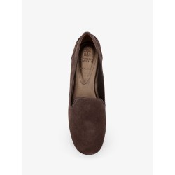 Suede loafers with Monili detail