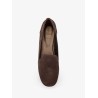 Suede loafers with Monili detail