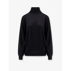 Cashmere and silk turtleneck