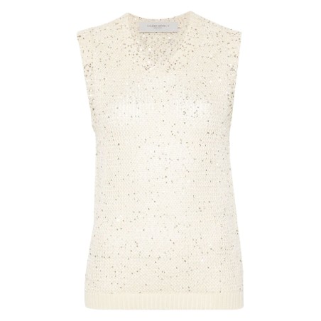 "MELYSSA" TOP WITH SEQUINS