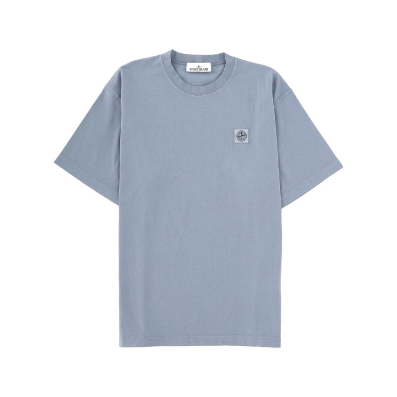 T-SHIRT WITH LOGO PATCH