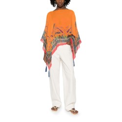 CAPE WITH PAISLEY PATTERN