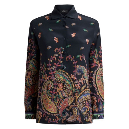 FLORAL PAISLEY PRINT SHIRT