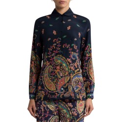 FLORAL PAISLEY PRINT SHIRT