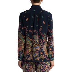 FLORAL PAISLEY PRINT SHIRT