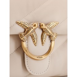 Love Puff Mini quilted leather crossbody bag