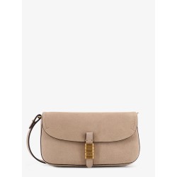 Leather Saddle Flat crossbody bag