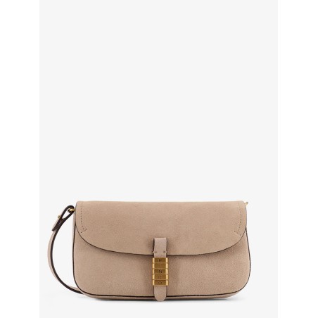 Leather Saddle Flat crossbody bag