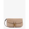 Leather Saddle Flat crossbody bag
