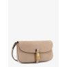 Leather Saddle Flat crossbody bag