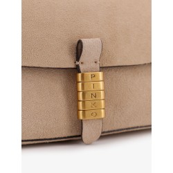 Leather Saddle Flat crossbody bag