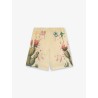 Cotton bermuda shorts with Cactus print