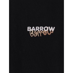 Cotton t-shirt with frontal logo print