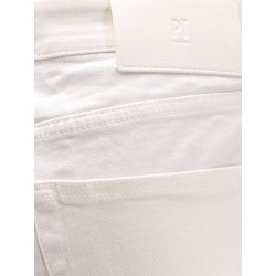 Reggae white denim trousers