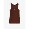 Calcolatore cotton tank top with frontal Love Birds logo