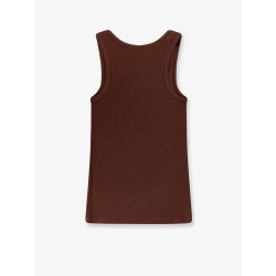 Calcolatore cotton tank top with frontal Love Birds logo