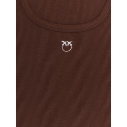 Calcolatore cotton tank top with frontal Love Birds logo