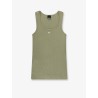 Calcolatore cotton tank top with frontal Love Birds logo