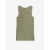 Calcolatore cotton tank top with frontal Love Birds logo