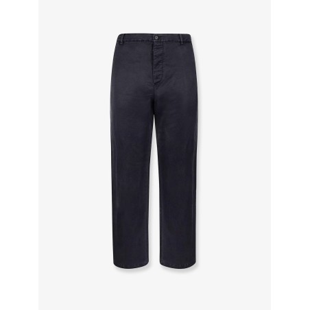 Silk blend trousers