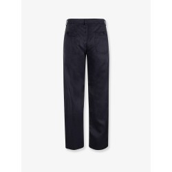 Silk blend trousers