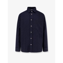 Cotton shirt with all-over Dior Oblique motif