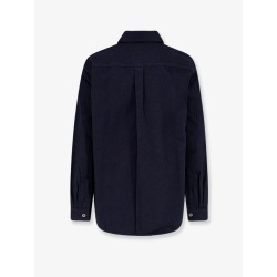 Cotton shirt with all-over Dior Oblique motif