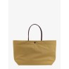 Ella Twist nylon shoulder bag with maxi logo patch on the front