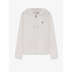 Cotton blend sweatshirt with iconic logo