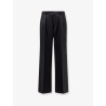 Wool blend trousers with frontal pinces