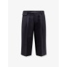 Wool blend bermuda shorts with frontale pinces