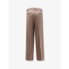 Wool blend trousers with frontal pinces
