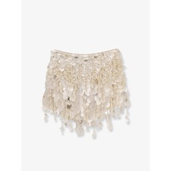 Rettie skirt with macro-sequins